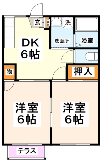 ファミールサヨⅠ  間取り