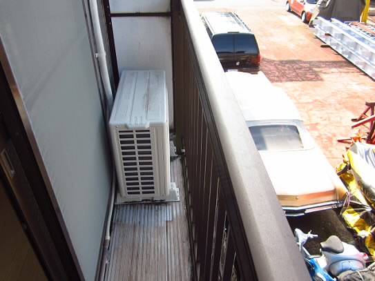 コーポ森田 【外語大事前予約可能物件】 ベランダ