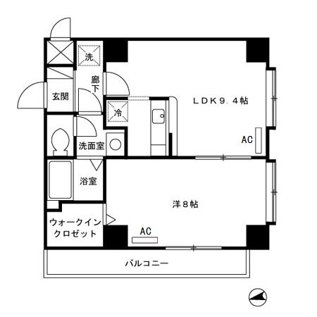 ボンヌール菊野台   間取り