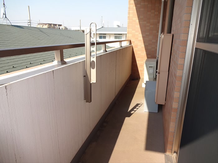 ボンヌール菊野台   ベランダ