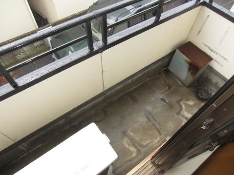 エリントン  ベランダ