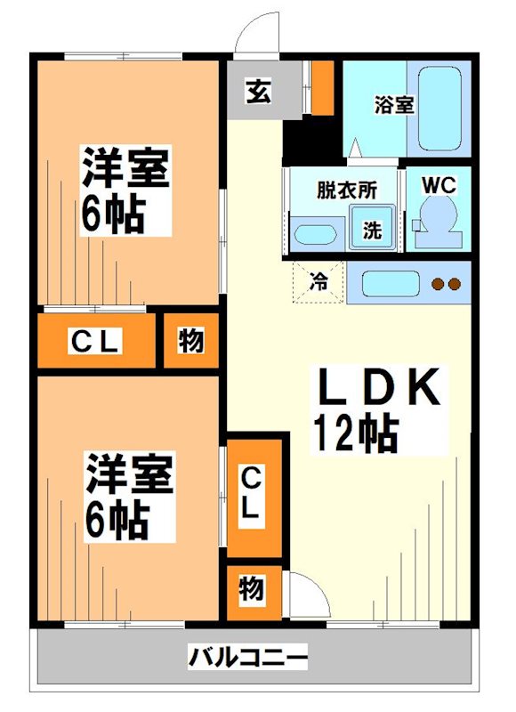 シャルム戸塚 間取り