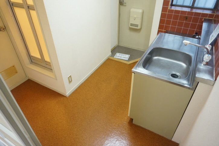 クレール多摩川  玄関