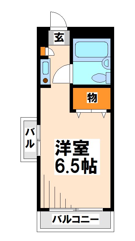 ロイヤルカイザー　電気通信大学受験生事前予約可能物件】 間取り