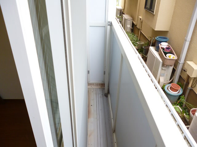 メゾンディソレイユ ベランダ