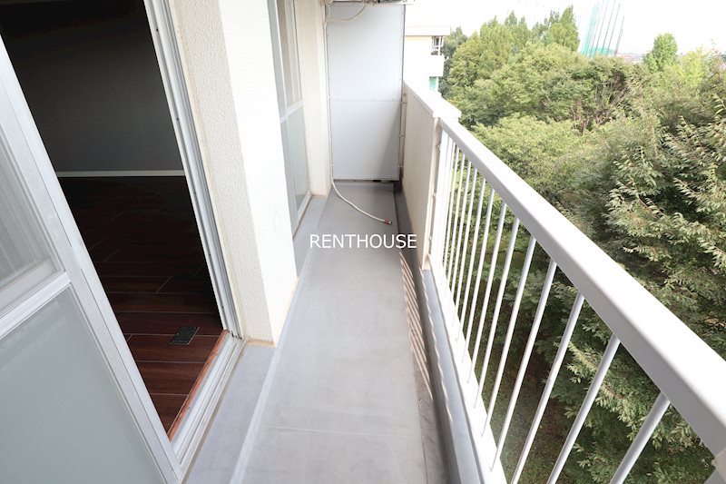 車返団地  ベランダ