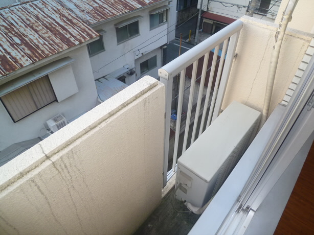 サニーハイム　電気通信大学受験生事前予約可能物件 ベランダ