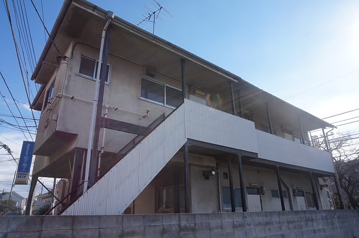 石水荘　電気通信大学受験生事前予約可能物件 外観