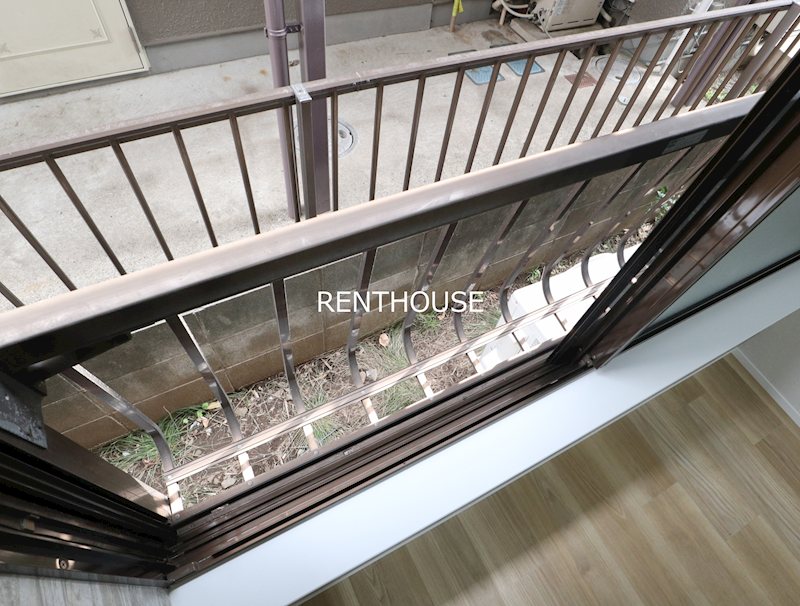 朝日一番館　東京外国語大学受験生事前予約可能物件  ベランダ