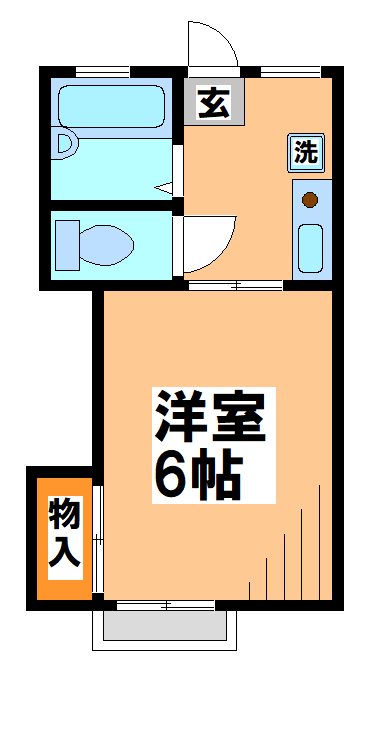 ラズライト　東京外国語大学＆電気通信大学受験生事前予約可能物件 間取り