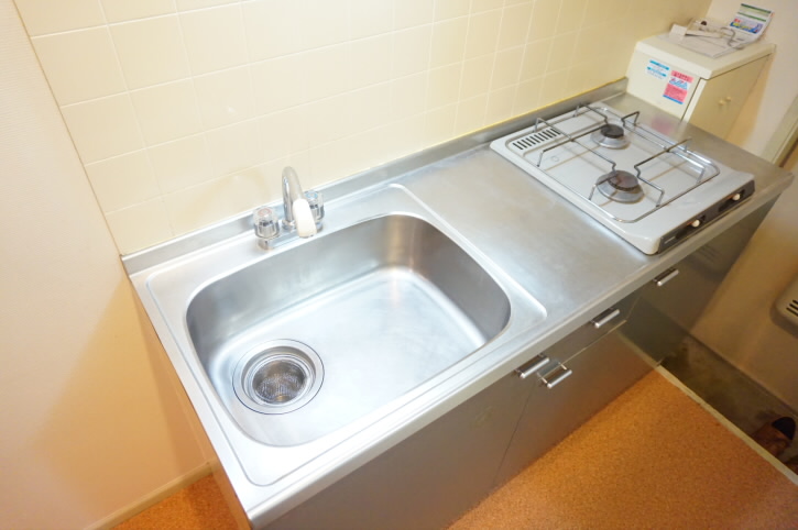 ロウエル調布　電気通信大学受験生事前予約可能物件 キッチン