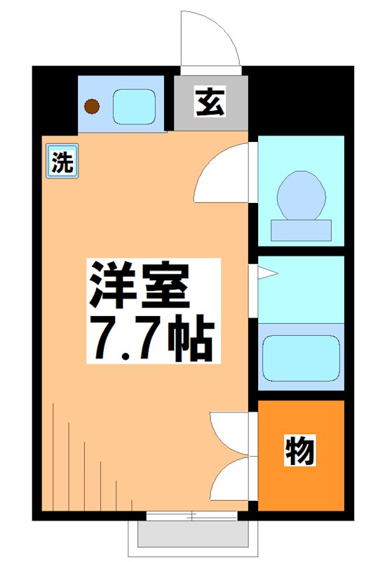 ジェネラスコート   間取り