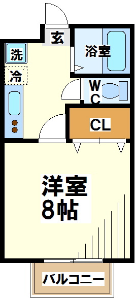 第２ハイツ星光   間取り