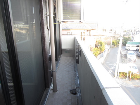 つつじヶ丘アイランドコート ベランダ