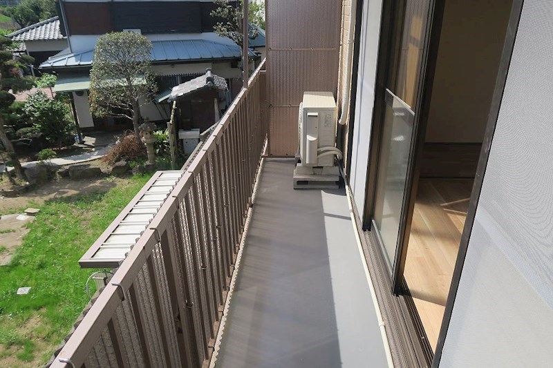 やよい荘A棟  ベランダ