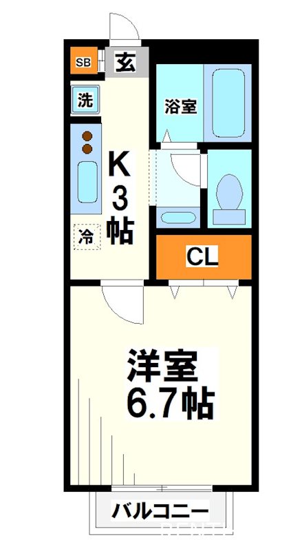 ウィステリア     間取り