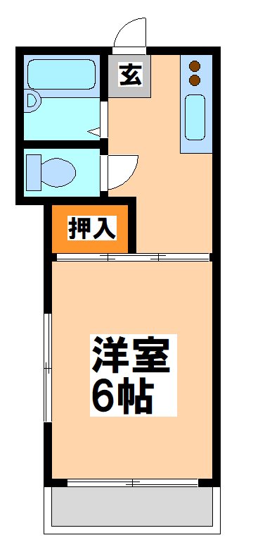武蔵野コーポ 間取り