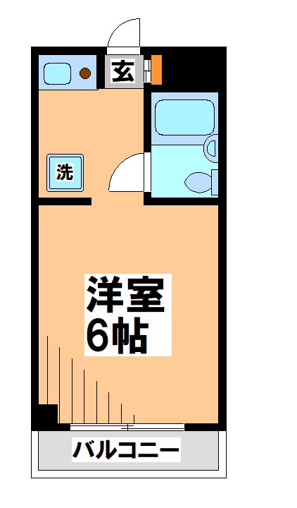 ハイツ神代 間取り