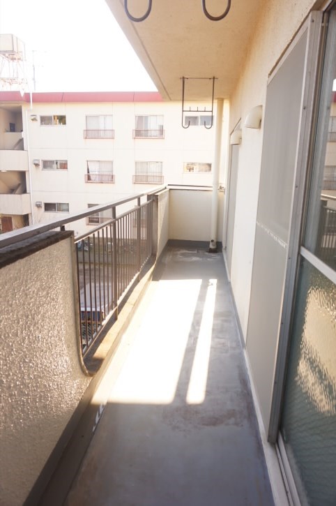 調布第2コーポラス ベランダ