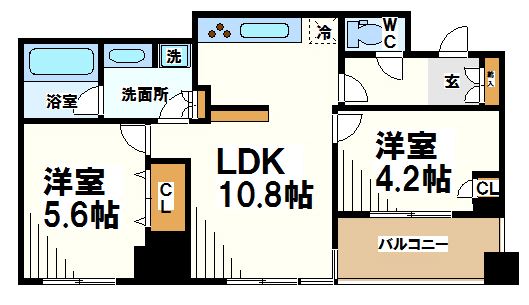 グレーシア調布 間取り