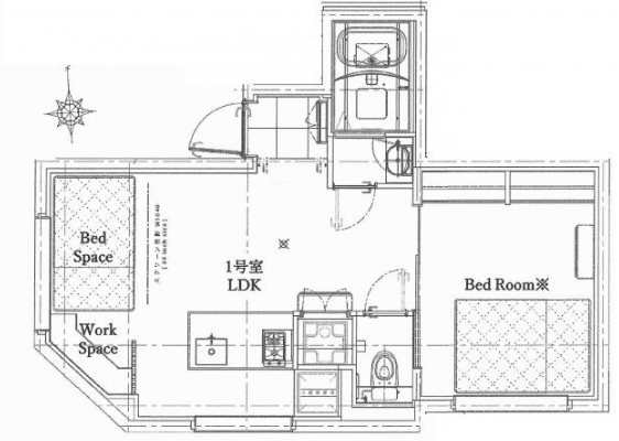 ラフィネ調布   間取り