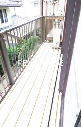 菊野台2丁目貸家 ベランダ