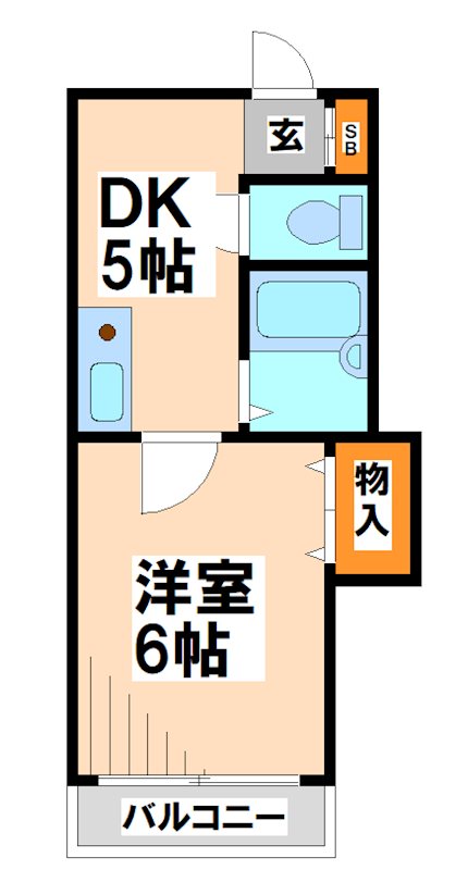 ドエル調布ヶ丘 間取り