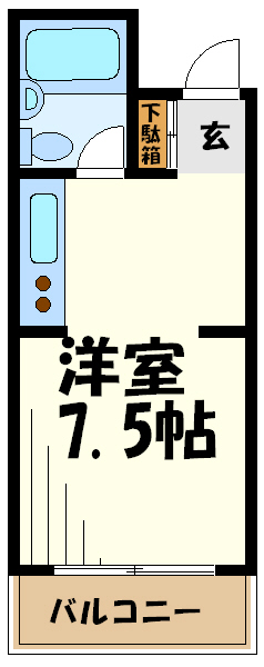 エステート調布ヶ丘  間取り