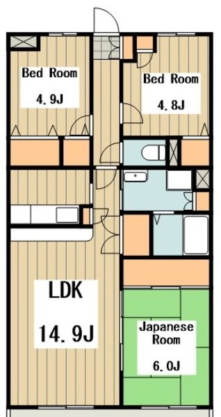 グランドール三鷹　壱番館  間取り