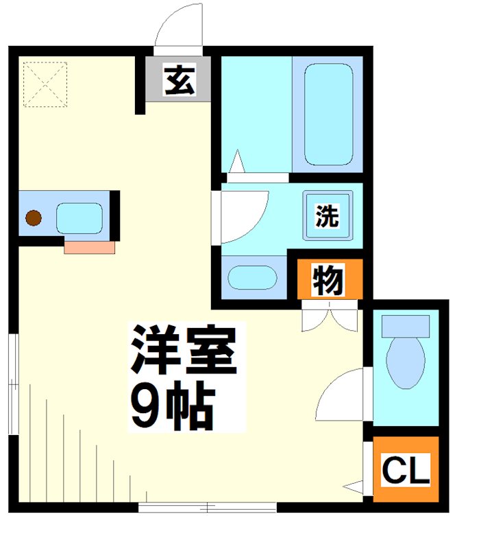 メゾンヴァリエ  間取り