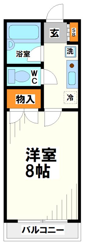 ハイムコウムラ 間取り