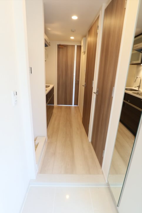 デュオステージ調布国領マキシブ 玄関