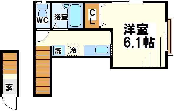 サンライズ  間取り