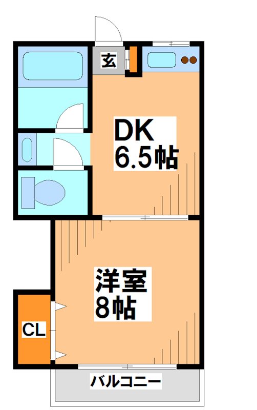 第ニ横田コーポ 間取り