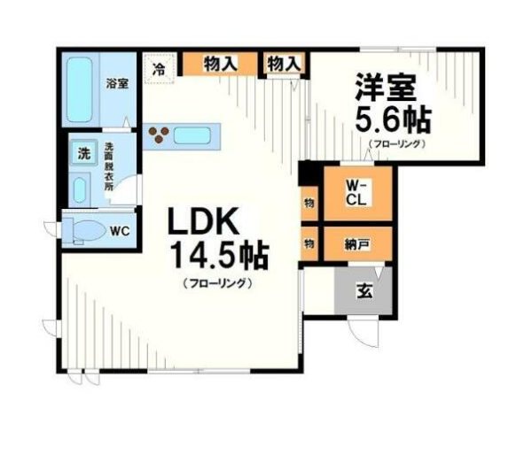 エルシオン狛江  間取り