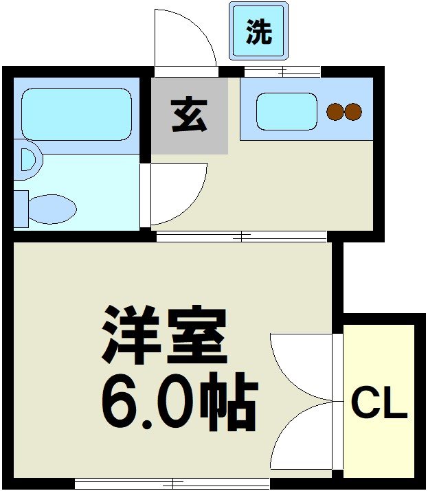 東京都渋谷区西原１丁目 間取り