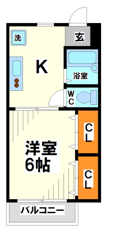 アトラス調布  間取り