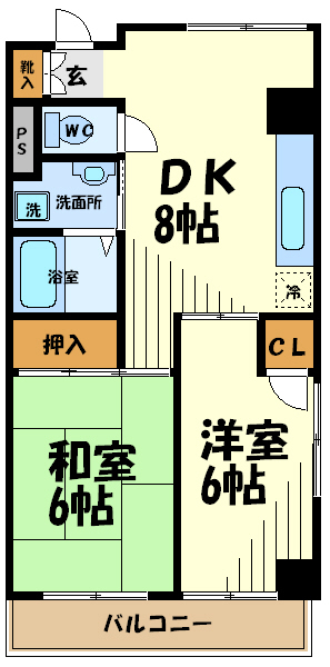 アネックス調布    間取り