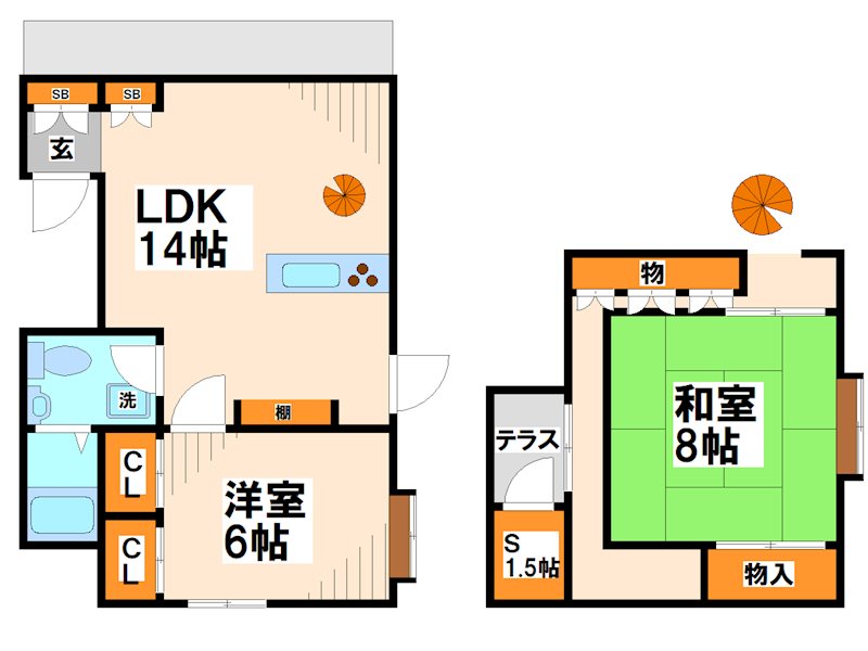 アネックス　  間取り