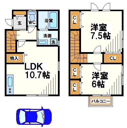 ＮＩＣＯ深大寺  間取り