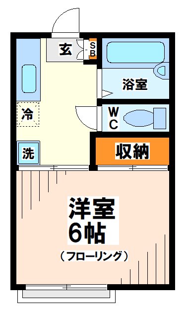 ユングハウゼ   間取り