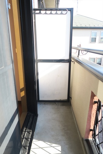 バイオレットビレッジ  ベランダ