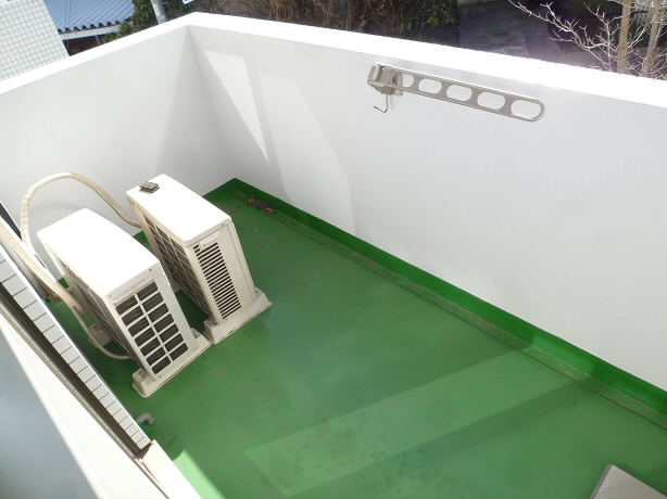 プルミエール   ベランダ