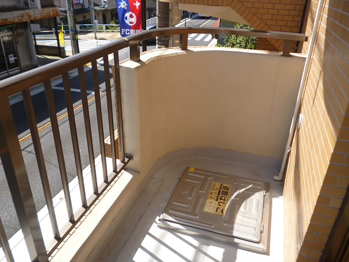 ウィズ府中レジデンス   ベランダ