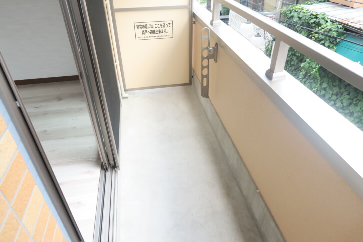 ホクレア・ラ二三上　当店限定物件 ベランダ