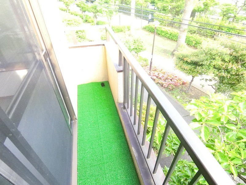 第三コーポ市瀬   ベランダ