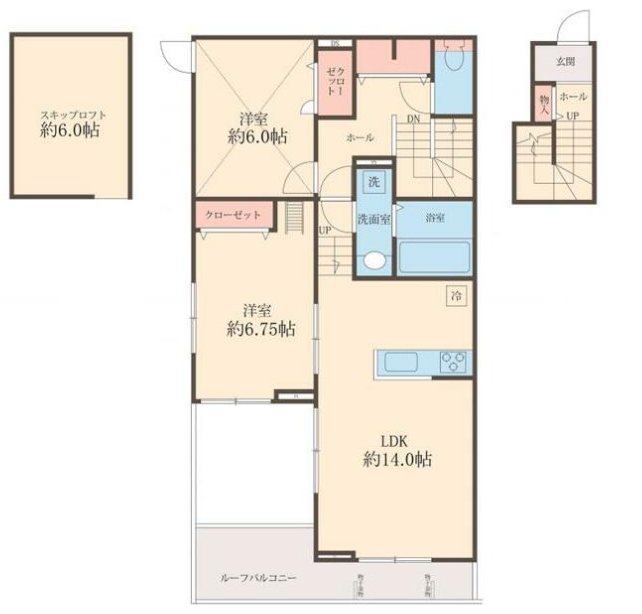 ネオケイ 間取り