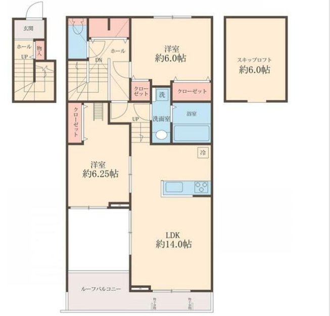 ネオケイ   間取り