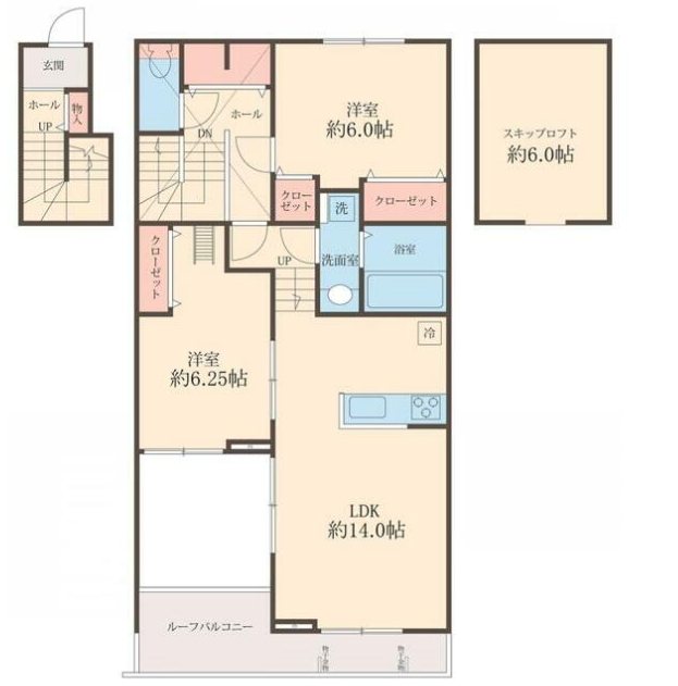 ネオケイ   間取り