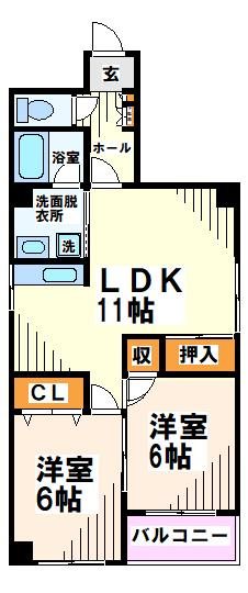 ローズガーデン  間取り
